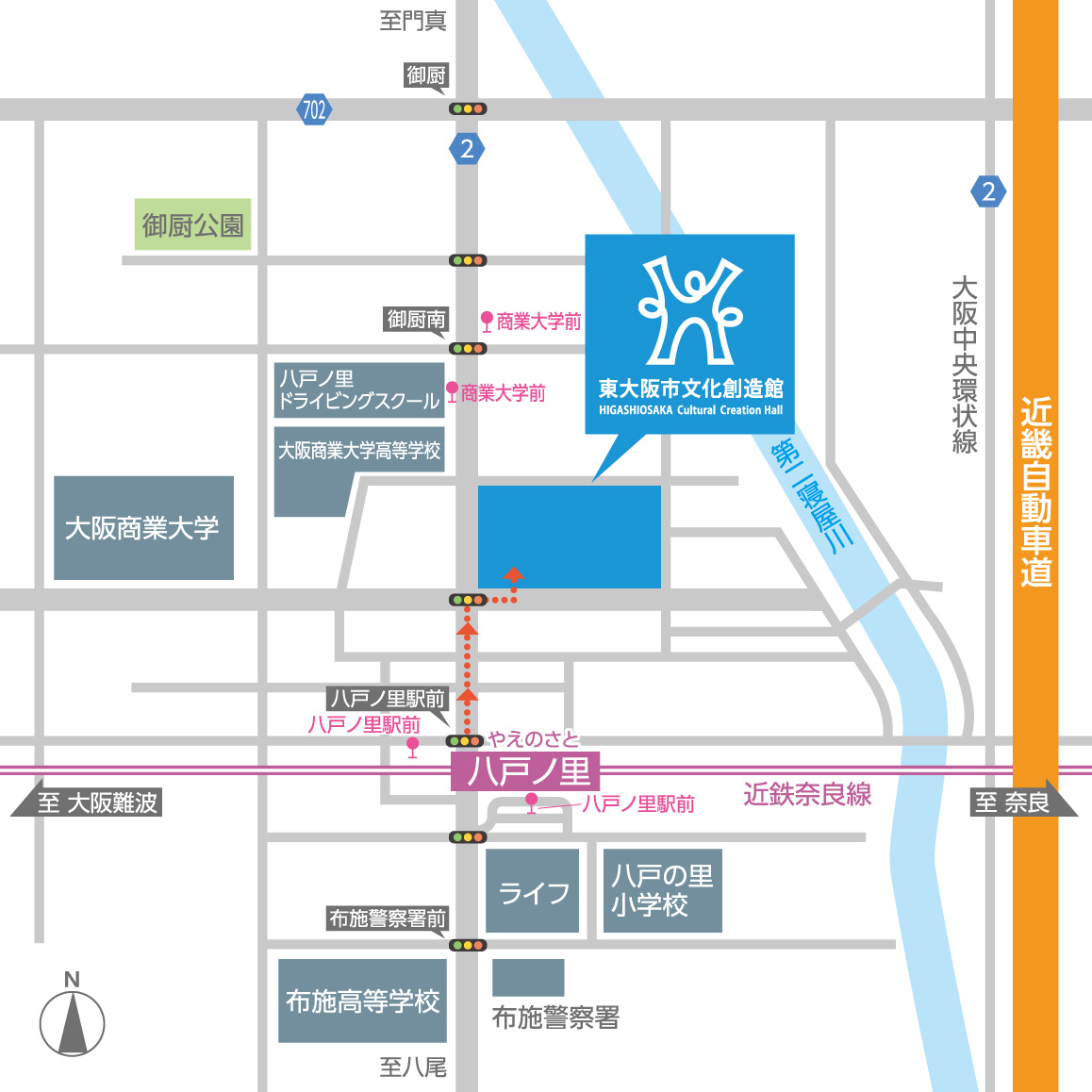 駅前詳細MAP